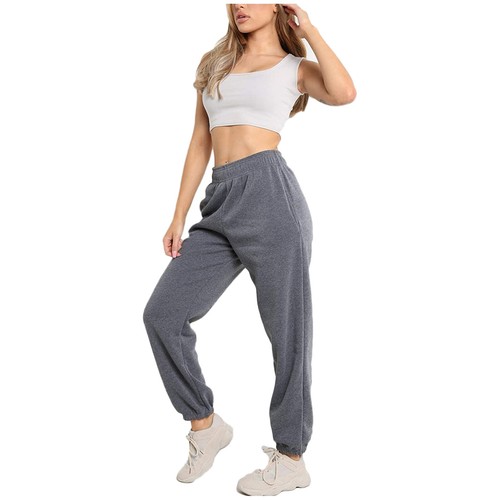 LADIES WOMENS JOG PANTS YOGA CASUAL GYM JOGGERS JOGGING BOTTOMS RUNNING TROUSERS - Picture 11 of 27