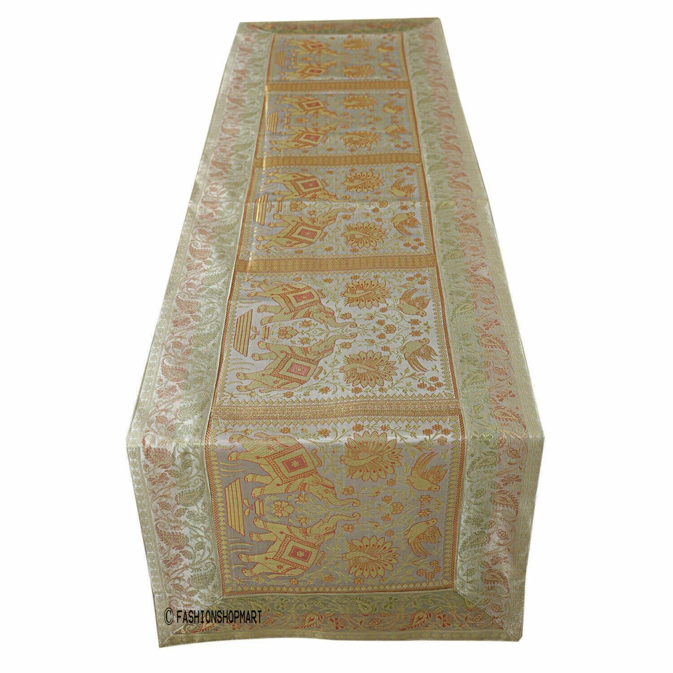 Wedding Traditional Table Cover Lace Table Cloth Table Runner Table Decor - Image 2 of 4