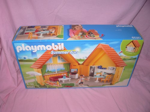 PLAYMOBIL 6020 MAISON DE VACANCES EQUIPEE MER - CITY SUMMER FUN / NEUF