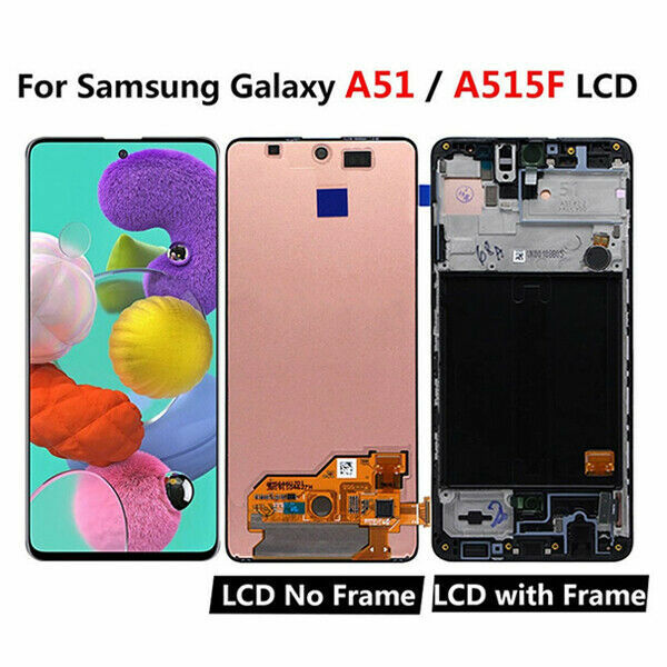 Écran Avec Chassis Pour Samsung Galaxy A51 - Neuf, Compatible SM-A51F/U/W/X/FN, Fabriqué En France