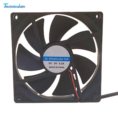 DC9225 USB Cooling Fan 5V With Oil / Ball Bearing computer case Cooling fan 9cm