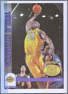 1999-00 Hoops Decade Draft Day Dominance Parallel Shaquille O'Neal #'d 1201/1989
