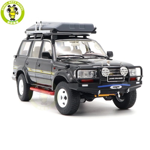 1/18 Toyota Land Cruiser 80 LC80 Cross Country Black KENGFAI Diecast Model Car - Picture 5 of 18