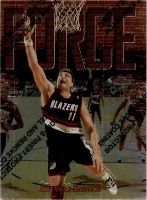 1997-98 Finest #75 Arvydas Sabonis