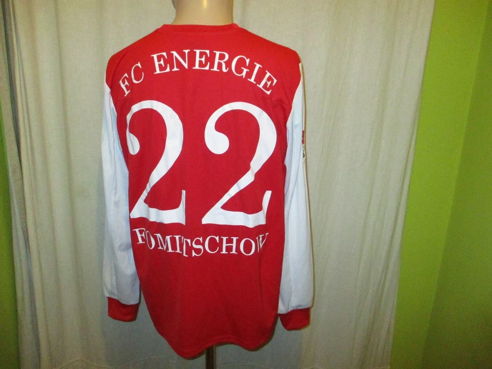 FC Energie Cottbus umbro Langarm Matchworn Trikot 12/13 + Nr.22 FOMITSCHOW Gr.M - Bild 1 von 4