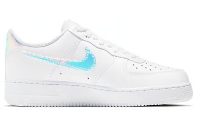 Nike Air Force 1 Low Iridescent Pixel Swoosh CV1699-100 | eBay