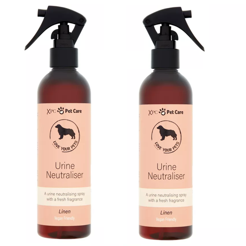 2 x 250ml XPC Pet Cat Dog Wee Urine Pee Stain Smell Odour Neutraliser