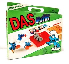 PUFFI Smurfs 1982 Peyo DAS Adica Pongo Italy Modeling Paste Kit - Box Set
