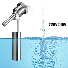Horizontal Tank Liquid Float Switch Water Level Sensor Stainless Steel 50W 220V