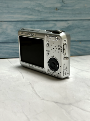 Sony Cyber-shot DSC-T3 5.1MP Digital Camera - Silver for sale