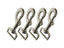 Swivel Eye Bolt Snap Hook for Dog Leash Clasp 4 pack Heavy Duty Trigger