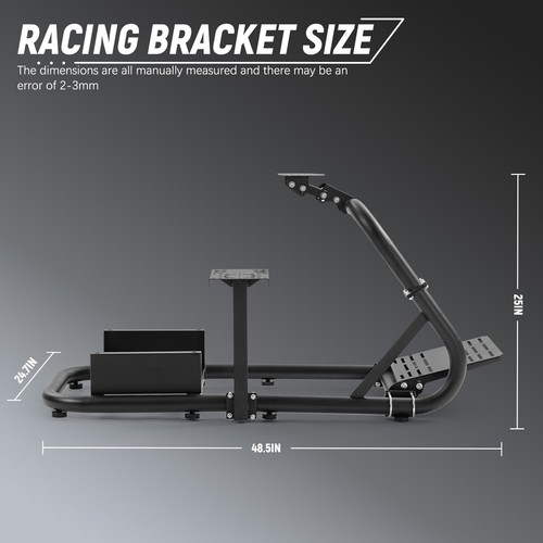 Soporte de rueda de cabina Hottoby G29 Racing Sim apto para Logitech G923FanatecThrustmaster - Imagen 2 de 8