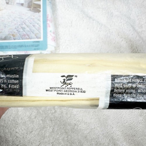 Vintage Twin Sheet Sets Lot Of 3 New in Package Solid & Floral Prints Fitted - 第 5/11 張圖片