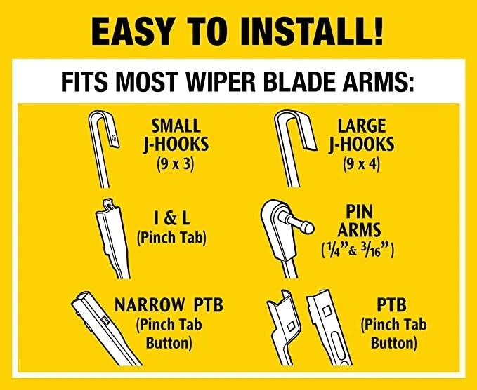 Limpiaparabrisas Rain-X 26" Latitude 2 en 1 repelente al agua 5079281-2 Foto 3 de 4