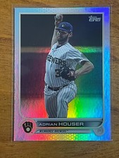 2022 Topps Rainbow Foil Adrian Houser #486 Milwaukee Brewers