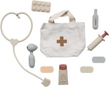 BLUEGINKO---Toy Doctor Kit -- Kids Pretend Play Doctor with Medical Storage Bag