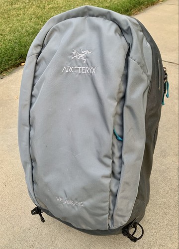 Arc'Teryx Velaro 35 Waterproof Hiking Travel Backpack Gray Blue Arcteryx Pack