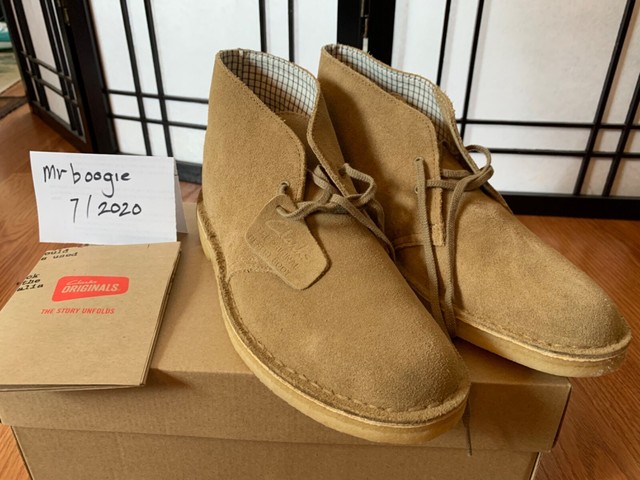 clarks desert boot oakwood suede