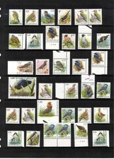BELGIUM - 1990s-2000s Good Birds Collections - all VF MNH - hi cat and face