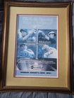 Tiger Woods Autographed Picture Framed with Daly, Mickelson And Kuehne Autograph