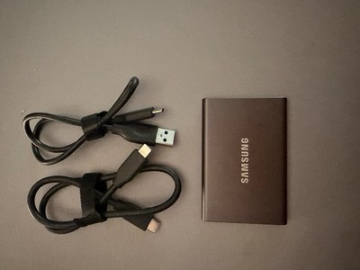 Samsung T7 1TB Portable SSD USB 3.2 Gen 2 1050MB/s External SSD 99% Health