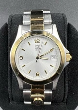 ESQ 37MM Unisex Swiss MVMT Two-Tone Date Stainless Steel Watch E3487