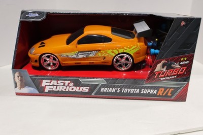 Jada 1:24 The Fast & The Furious, Brian s 1994 Toyota Supra Turbo R/C Toy Car