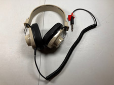 Califone 2924AV-P Over-Ear Headband Mono Headphones - 1/4" Jack - NOS