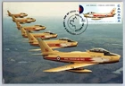 Canada 1999 Air Force F86 Sabre 6 FDC Maxi Card