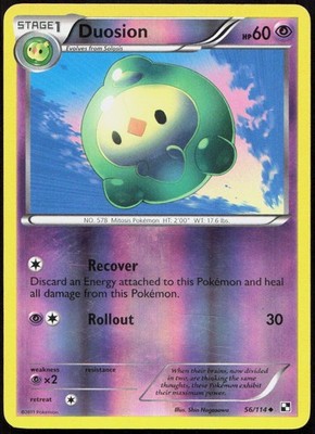 Duosion REVERSE HOLO Uncommon Noble Victories 51/101 LP