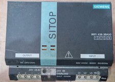 Siemens 6EP1436-3BA00 Power Supply, 24V - Silver