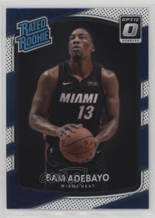 2017-18 Panini Donruss Optic Rated Rookie Bam Adebayo #187 00jz