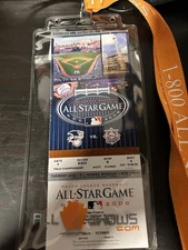 2008 MLB All Star Game Yankee Stadium FULL Ticket -  Derek Jeter 9th ASG