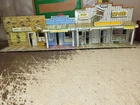 Vintage Marx Western Town Tin Building General Store Jail Journal 28"