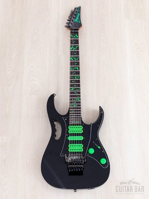 1990 Ibanez JEM777V Steve Vai Signature Black HSH w/ DiMarzio