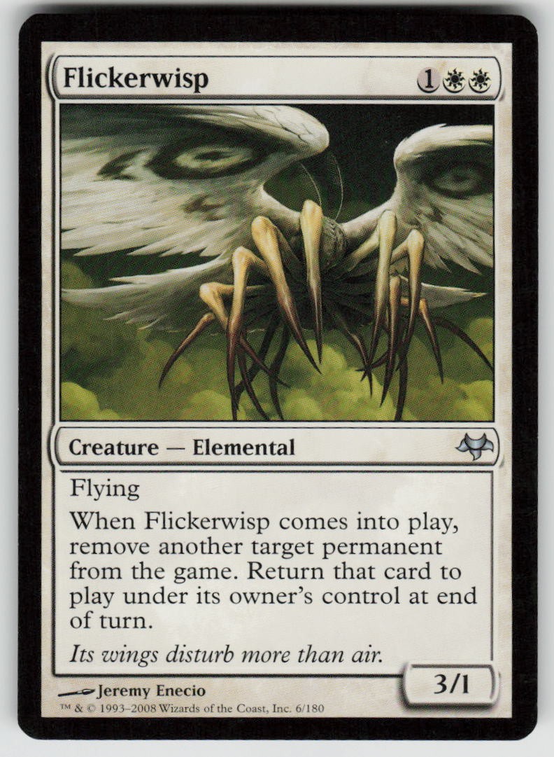 Flickerwisp 6 Uncommon Eventide Magic: The Gathering Near Mint