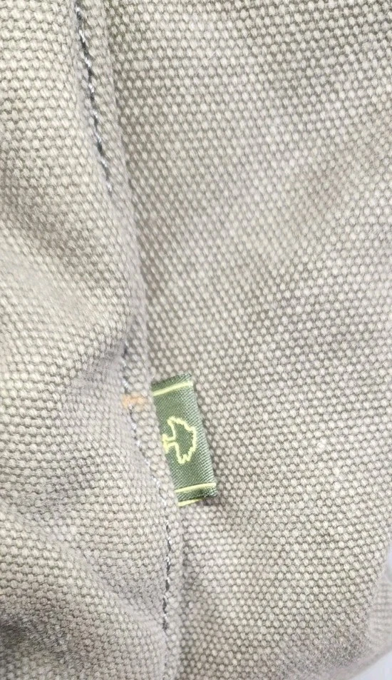 Mochila de lona de senderismo marca TSD California correas de cuero resistente muy bonita Foto 3 de 4