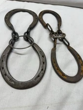 Horseshoe Puzzle St. Croix Forge / Diamond Hot Brain Teaser Chain Ring Game Lot