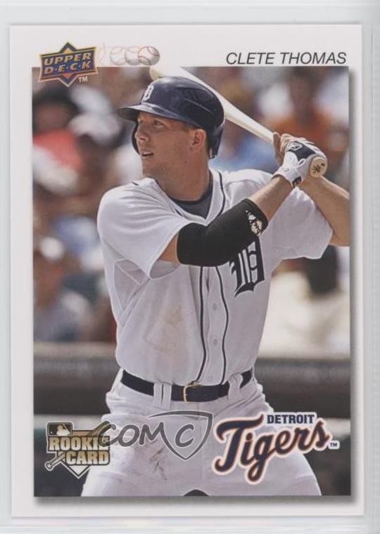 2008 Upper Deck Timeline Clete Thomas #106 Rookie RC 1c7