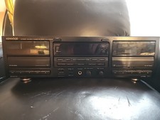 Kenwood KX-W6030 Stereo Recorder Double Cassette Deck with Dolby, AS FOUND