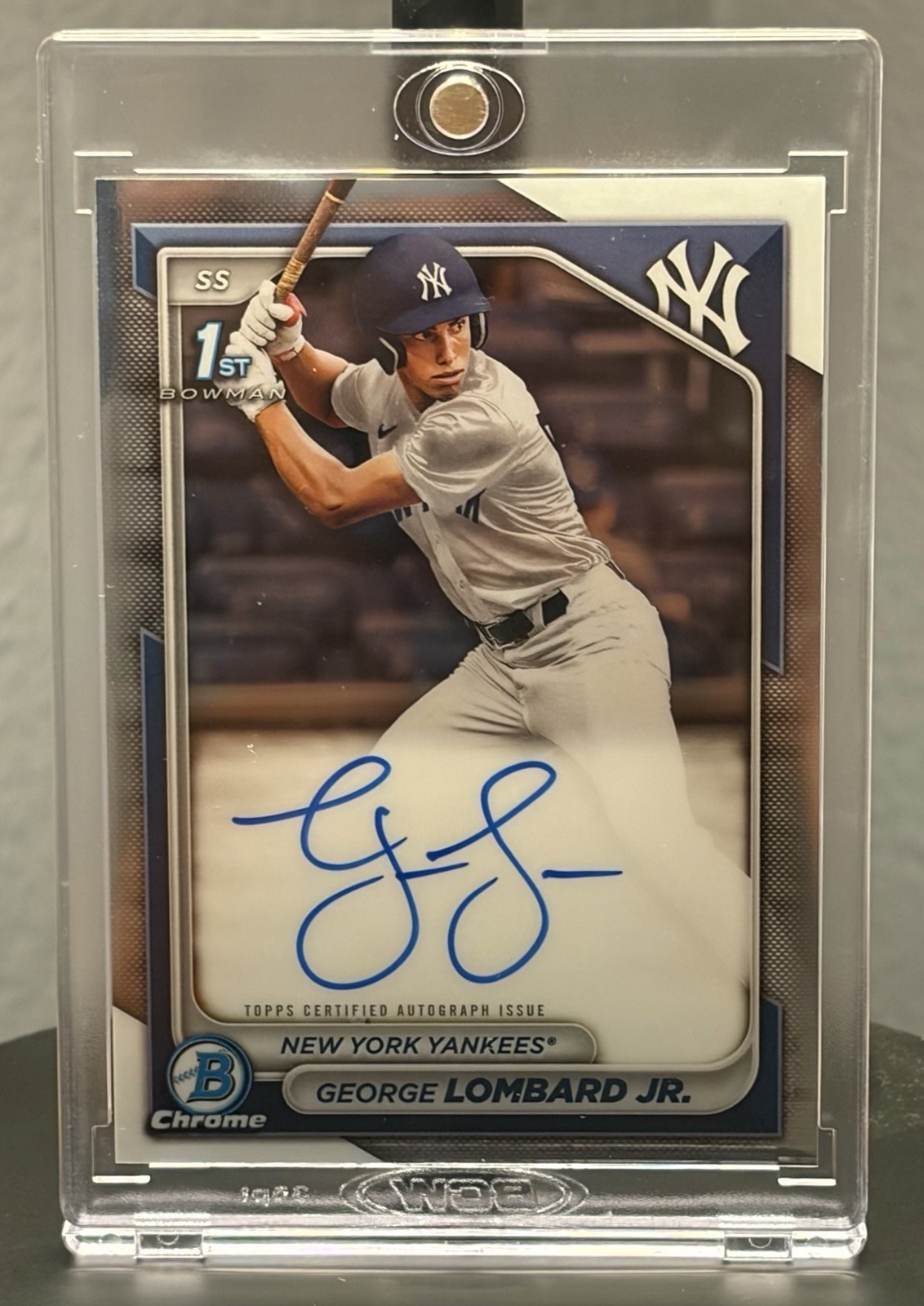 2024 Bowman Chrome 1st Bowman George Lombard Jr Auto - Base Auto - #CPA-GLO