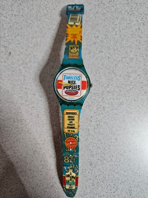 SWATCH WATCH GN156 GOOD MORNING 1996 ORIGINAL ''Timeless Nice Popsies''