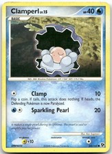 Clamperl 64/106 Common Great Encounters Pokemon LP on eBay