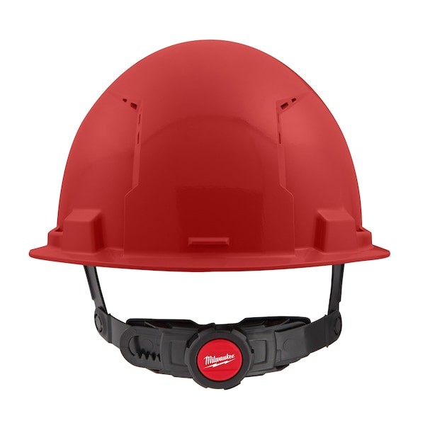 Milwaukee Tool 48-73-1228 Bolt Red Front Brim Vented Hard Hat W/6Pt Ratcheting