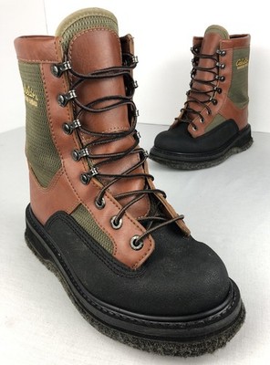 Cabela's Master Guide Wading Boots Men s Size 7 Felt Bottom Fly Fishing Leather
