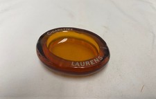 Alter Laurens Cigarettes Glas Aschenbecher, Werbeascher 