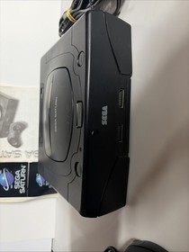 SEGA Saturn Console MK-80000 Complete w/ Box & Manual! TESTED!!!