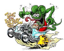 D45 Rat Fink Hot Rod Rat Fink Motorcycle Sticker Vintage Racing D45 Rat Fink Hot Rod Rat Fink Motorcycle Sticker Vintage Racing