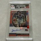 2020-21 Panini Prism Draft Red Autograph James Wiseman HGA 9.5 57/199 Warriors