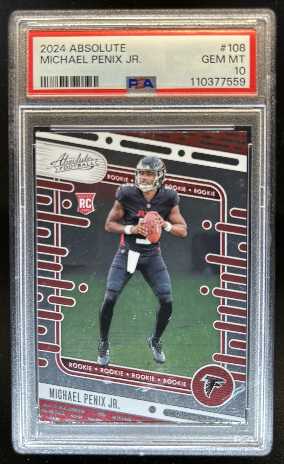 Michael Penix Panini Absolute #108 Base